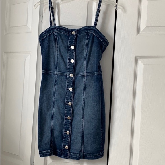 GUESS Jean Dress Like New - Picture 1 of 2